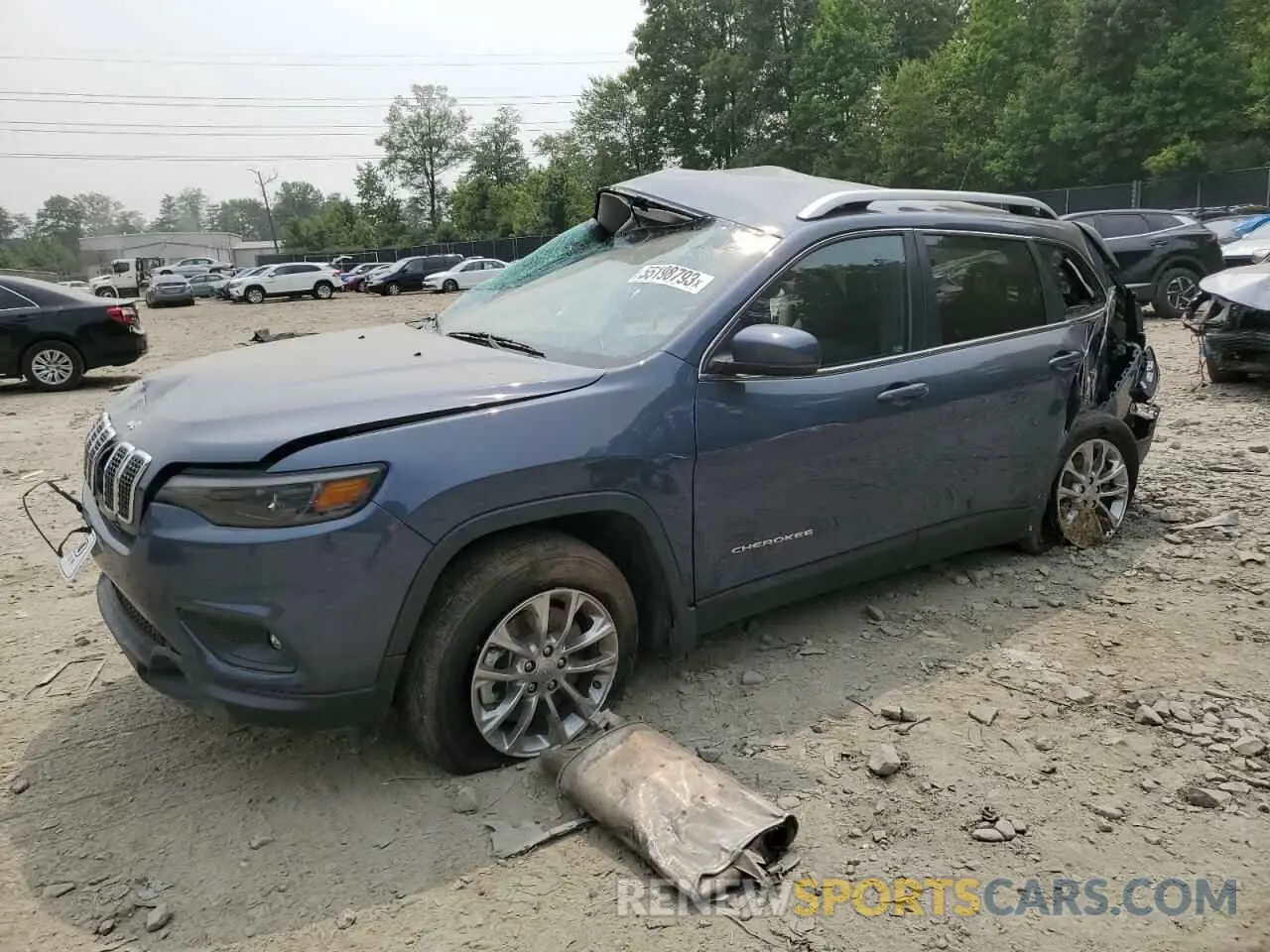1 fotografías del automóvil dañado 1C4PJMLBXMD210491 JEEP GRAND CHER 2021