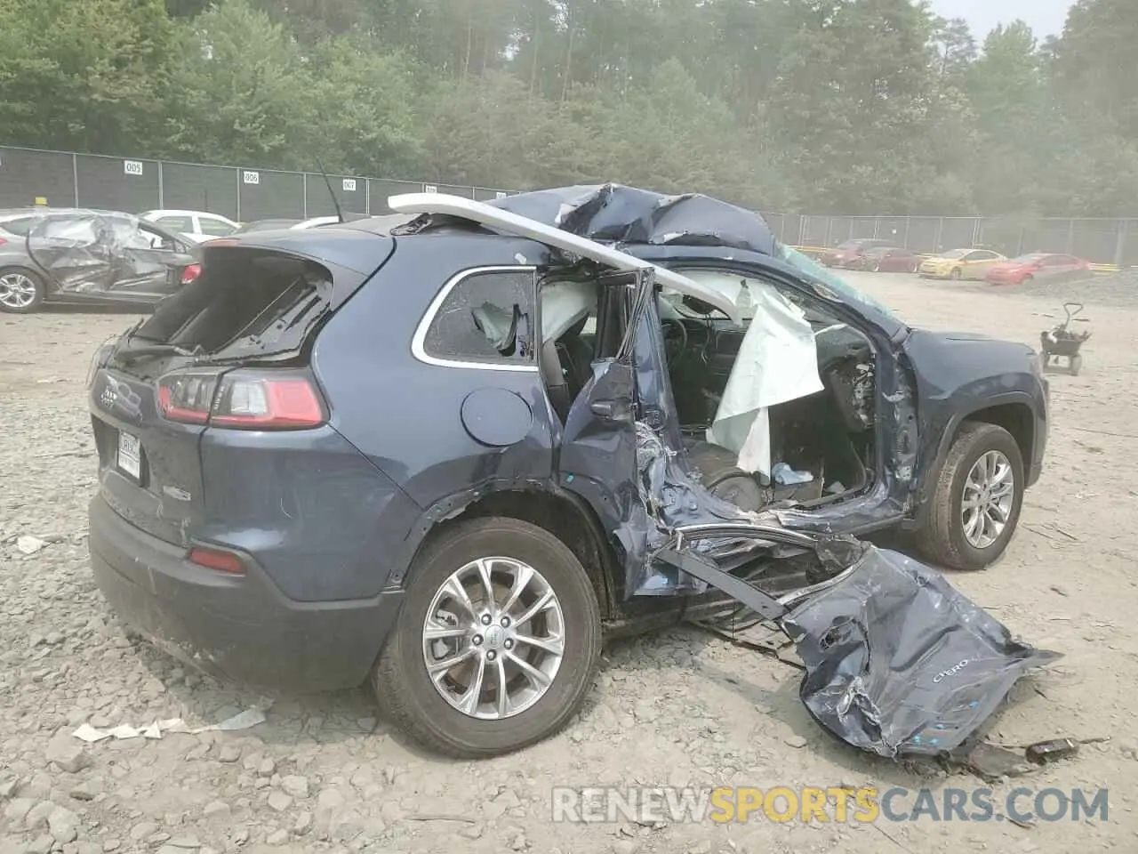 3 fotografías del automóvil dañado 1C4PJMLBXMD210491 JEEP GRAND CHER 2021