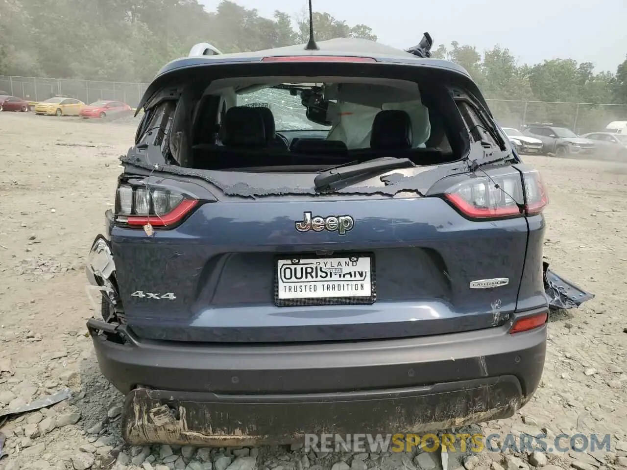 6 fotografías del automóvil dañado 1C4PJMLBXMD210491 JEEP GRAND CHER 2021