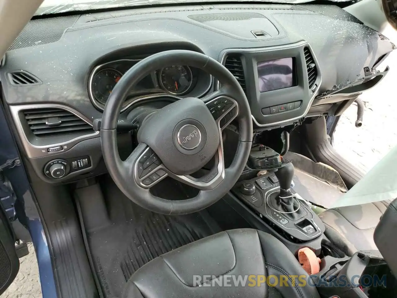 8 fotografías del automóvil dañado 1C4PJMLBXMD210491 JEEP GRAND CHER 2021