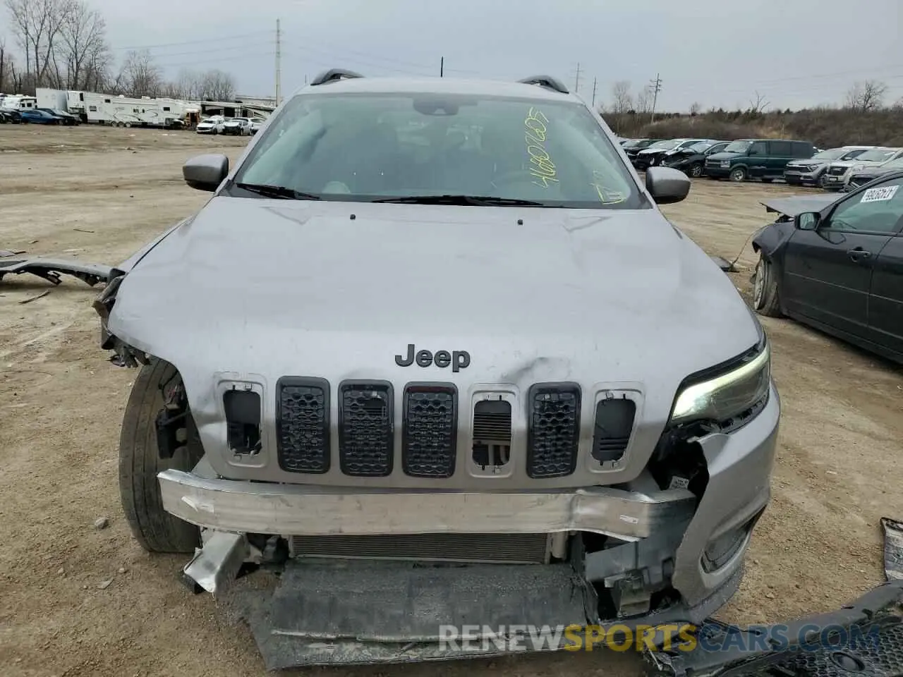 5 fotografías del automóvil dañado 1C4PJMLBXMD238453 JEEP GRAND CHER 2021
