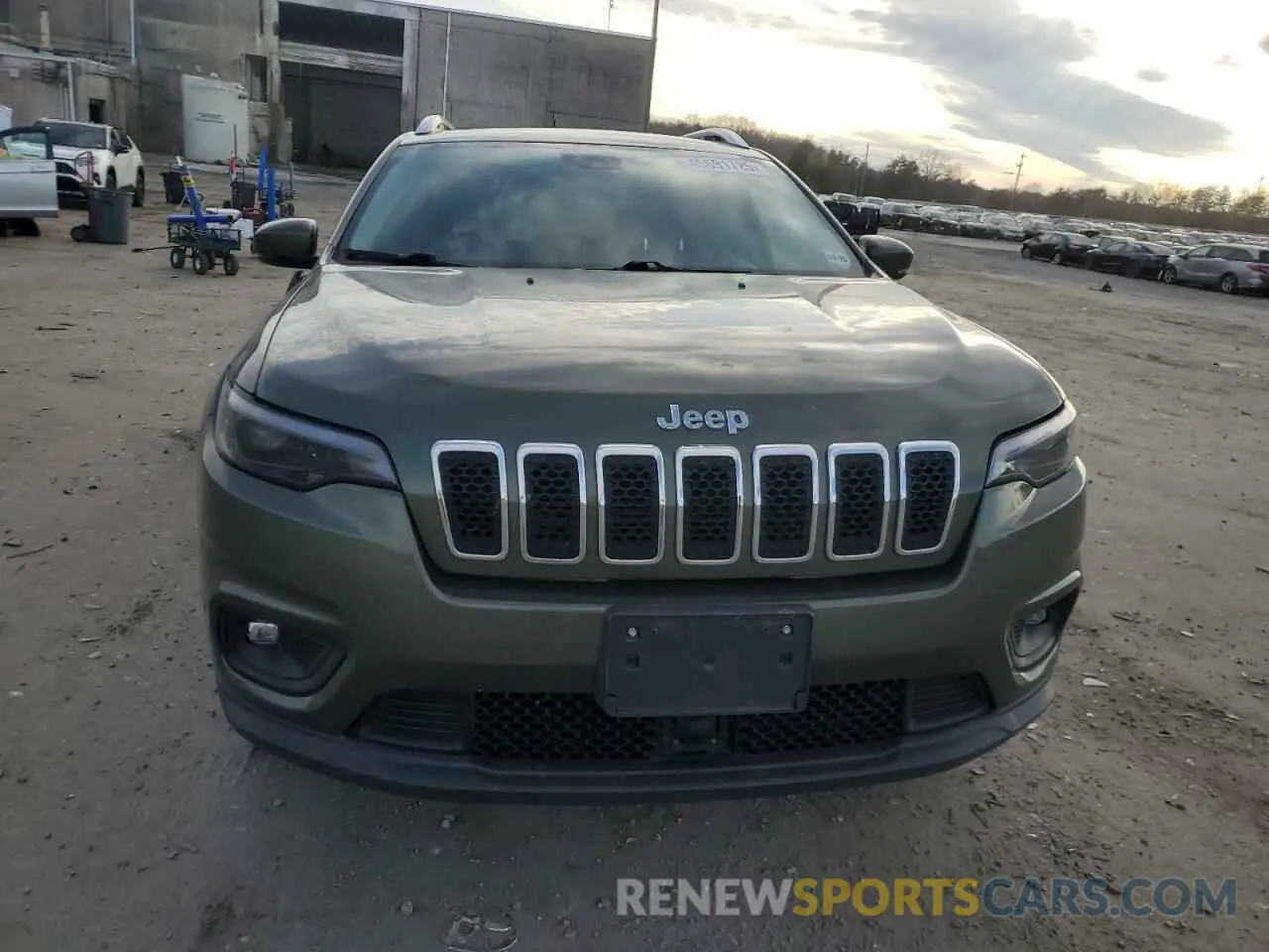5 fotografías del automóvil dañado 1C4PJMMNXMD109282 JEEP GRAND CHER 2021