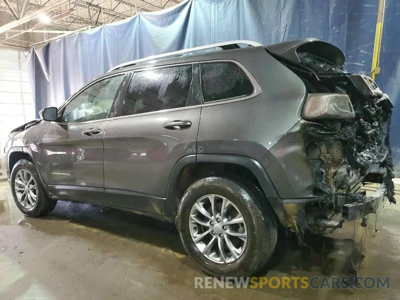 2 fotografías del automóvil dañado 1C4PJMMX2MD102019 JEEP GRAND CHER 2021