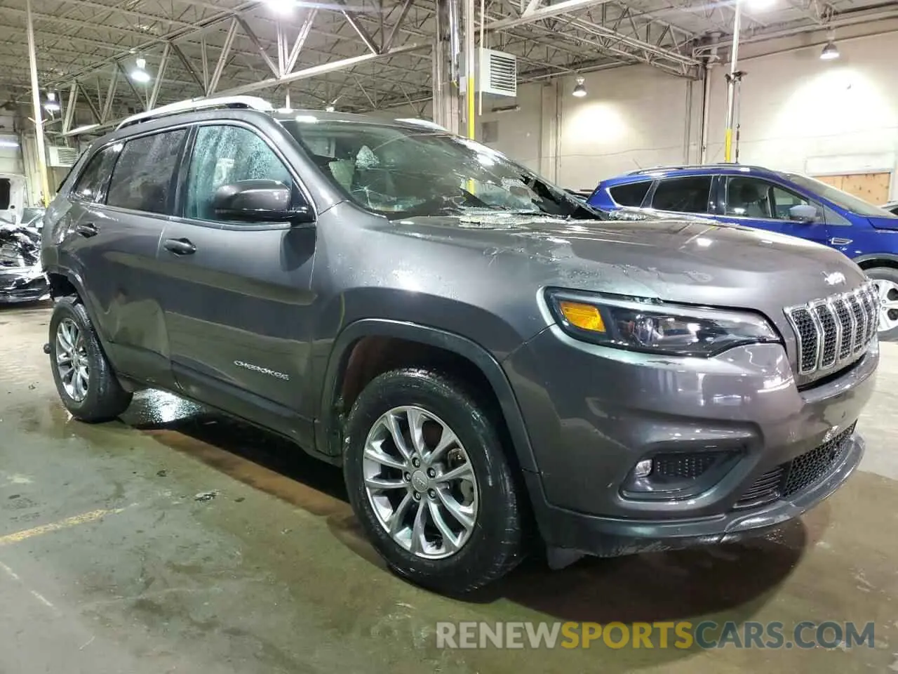 4 fotografías del automóvil dañado 1C4PJMMX2MD102019 JEEP GRAND CHER 2021