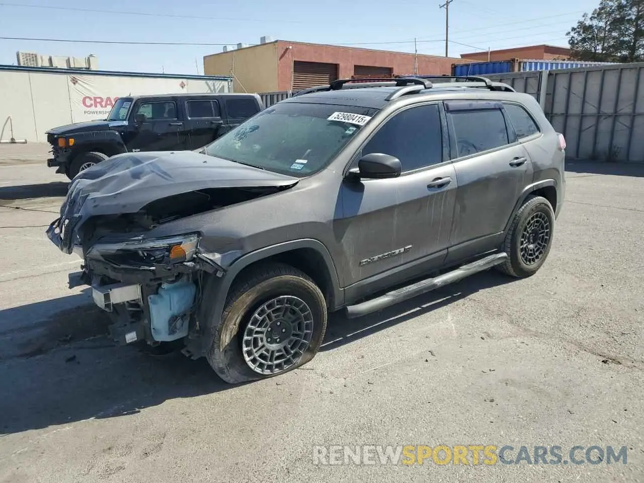 1 fotografías del automóvil dañado 1C4PJMMX2MD106233 JEEP GRAND CHER 2021
