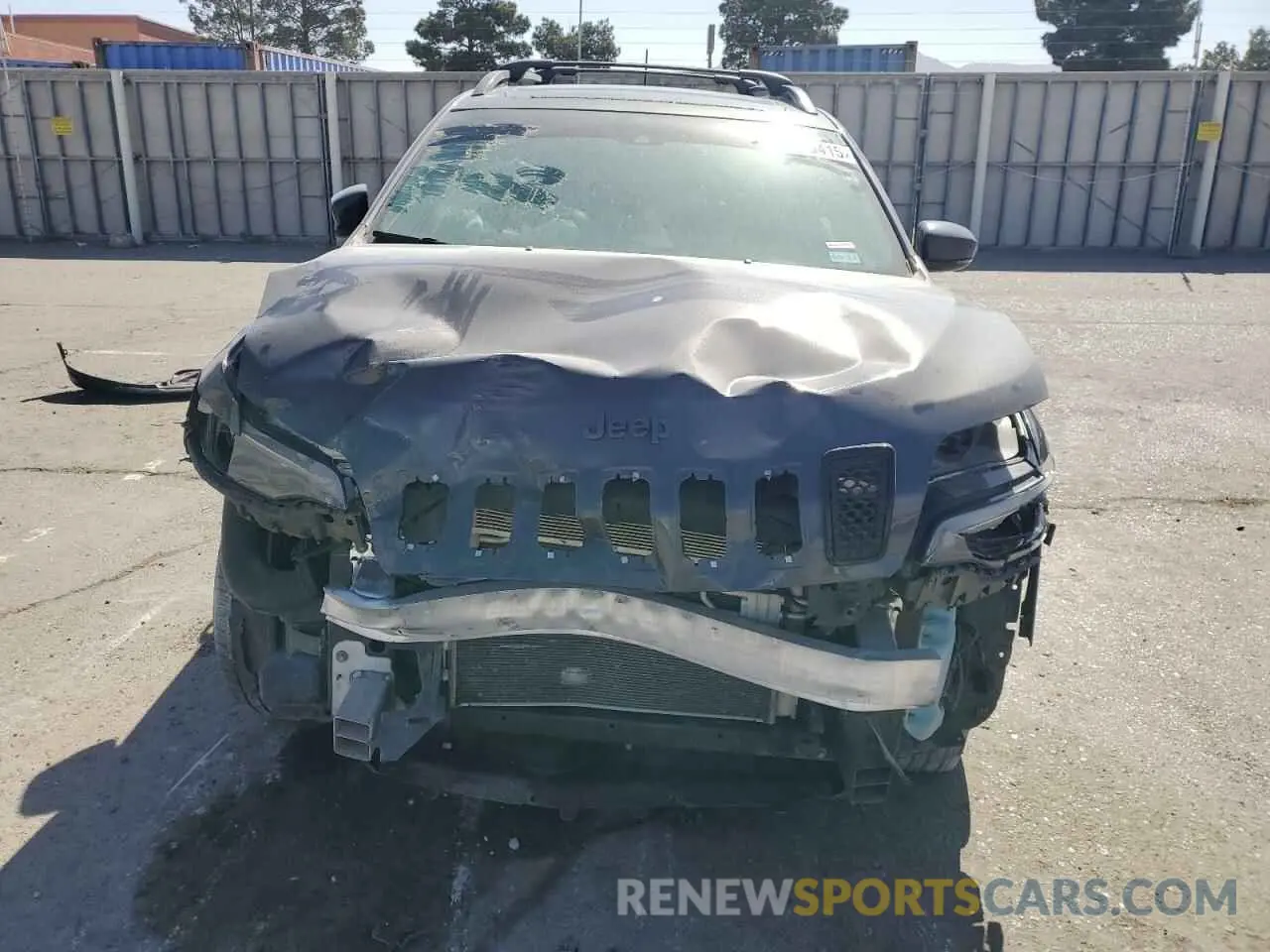 5 fotografías del automóvil dañado 1C4PJMMX2MD106233 JEEP GRAND CHER 2021