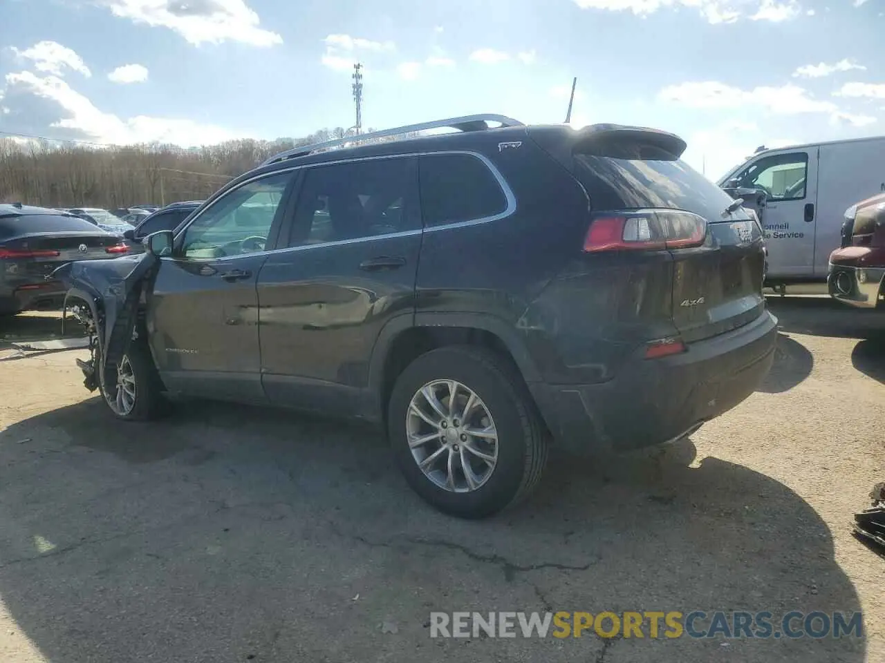 2 fotografías del automóvil dañado 1C4PJMMX2MD216358 JEEP GRAND CHER 2021