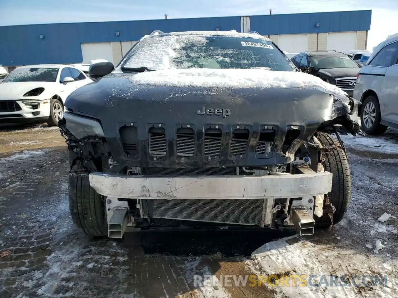 5 fotografías del automóvil dañado 1C4PJMMX3MD170202 JEEP GRAND CHER 2021