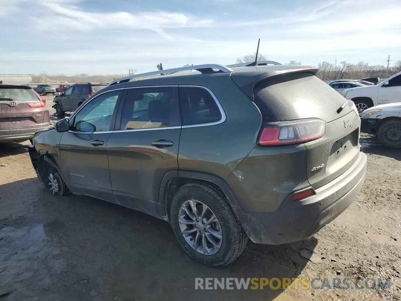 2 fotografías del automóvil dañado 1C4PJMMX4MD100840 JEEP GRAND CHER 2021