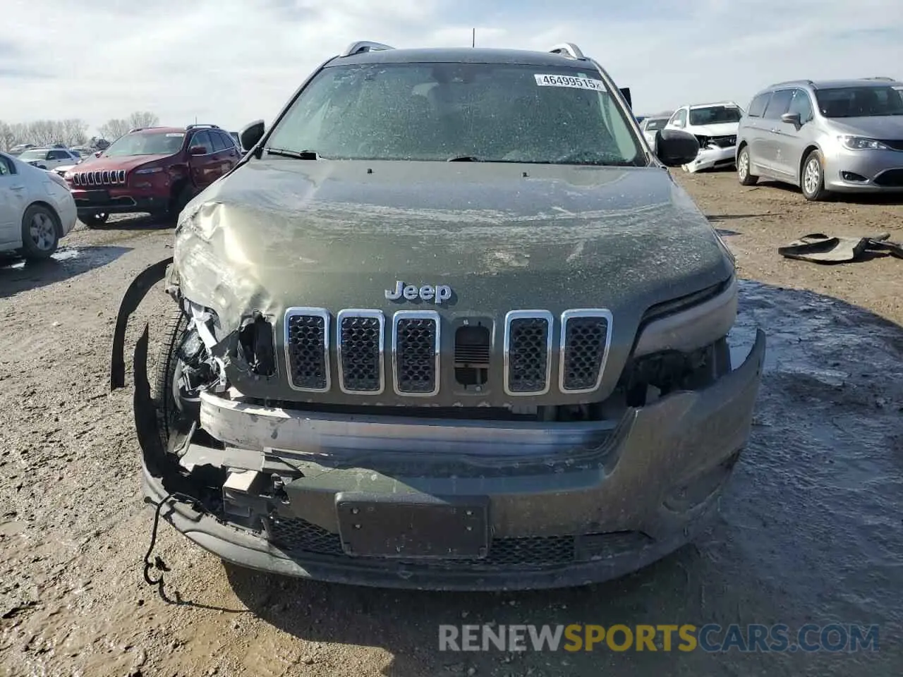 5 fotografías del automóvil dañado 1C4PJMMX4MD100840 JEEP GRAND CHER 2021