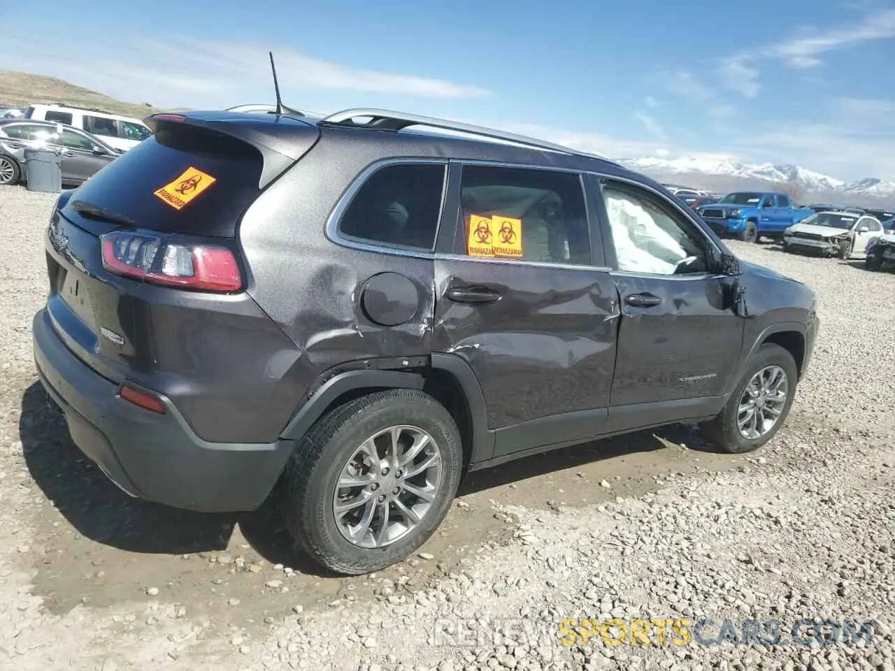 3 fotografías del automóvil dañado 1C4PJMMX4MD121798 JEEP GRAND CHER 2021