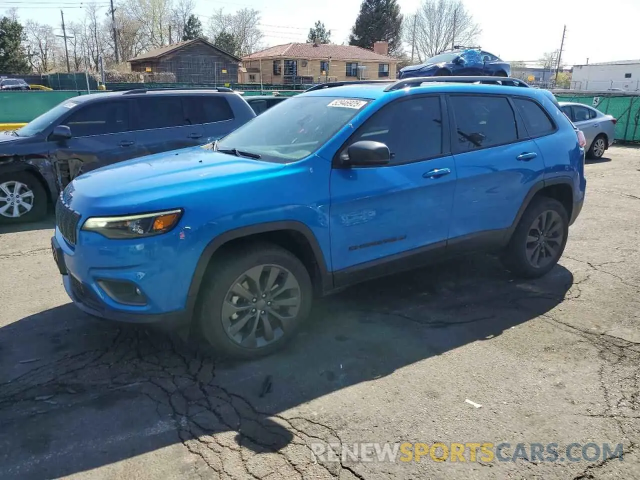 1 fotografías del automóvil dañado 1C4PJMMX5MD206858 JEEP GRAND CHER 2021
