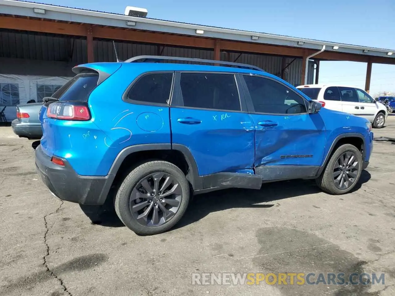 3 fotografías del automóvil dañado 1C4PJMMX5MD206858 JEEP GRAND CHER 2021