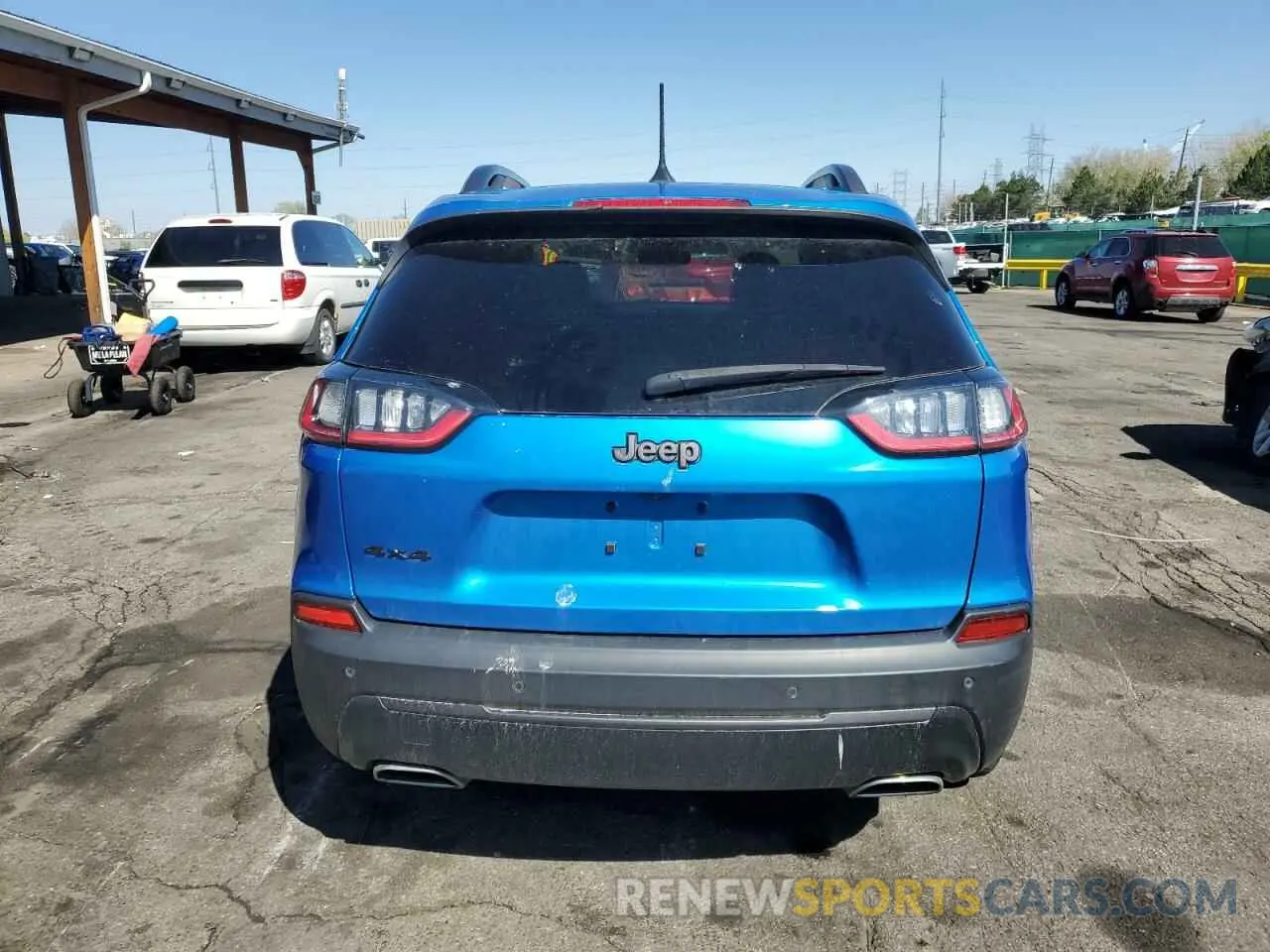 6 fotografías del automóvil dañado 1C4PJMMX5MD206858 JEEP GRAND CHER 2021