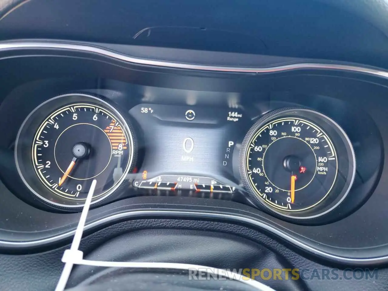 9 fotografías del automóvil dañado 1C4PJMMX5MD206858 JEEP GRAND CHER 2021
