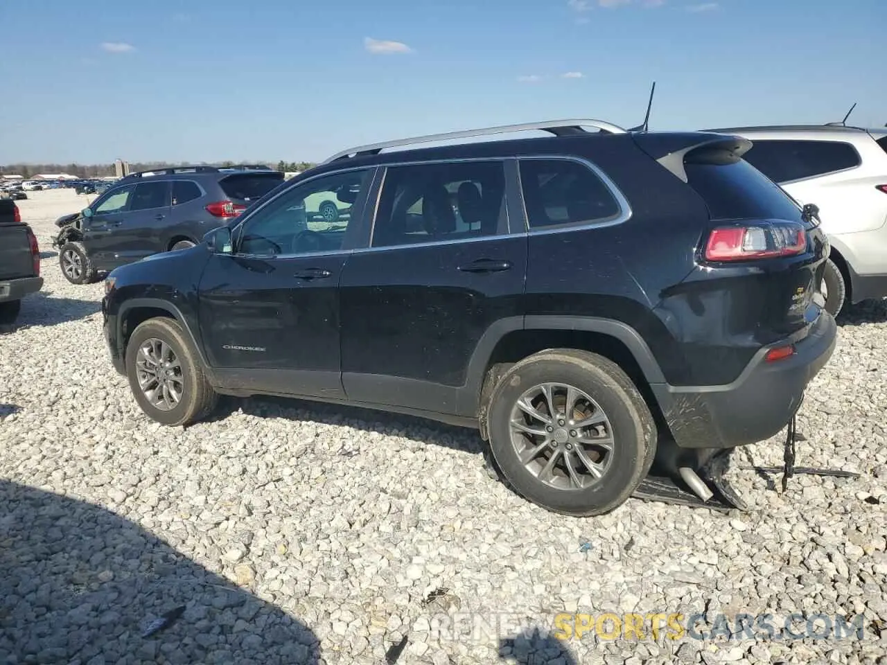 2 fotografías del automóvil dañado 1C4PJMMX8MD104714 JEEP GRAND CHER 2021