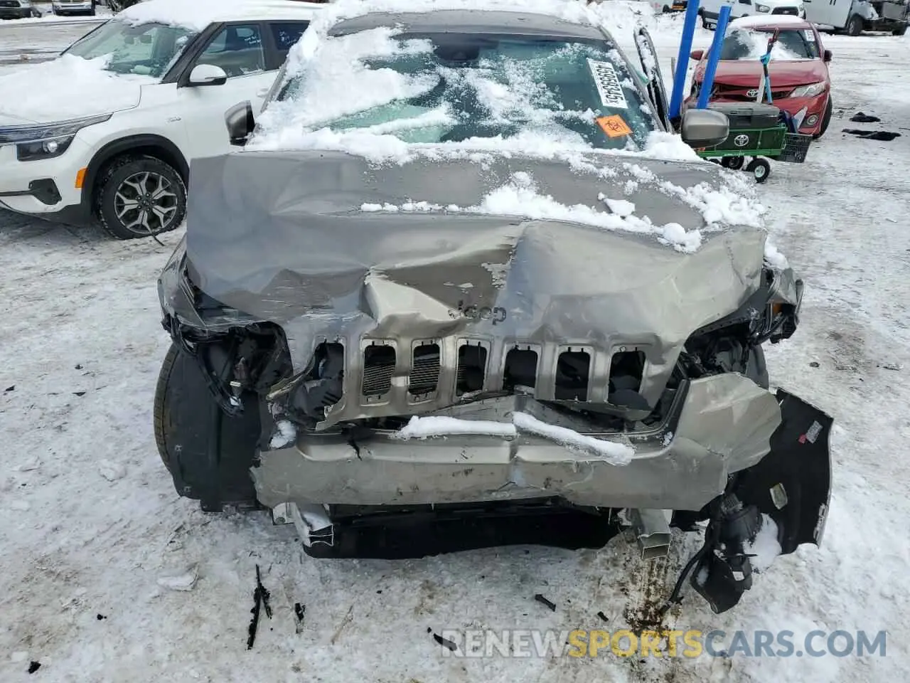 12 fotografías del automóvil dañado 1C4PJMMX8MD149796 JEEP GRAND CHER 2021