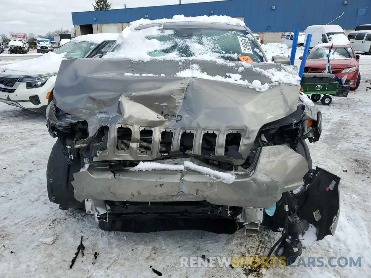 5 fotografías del automóvil dañado 1C4PJMMX8MD149796 JEEP GRAND CHER 2021