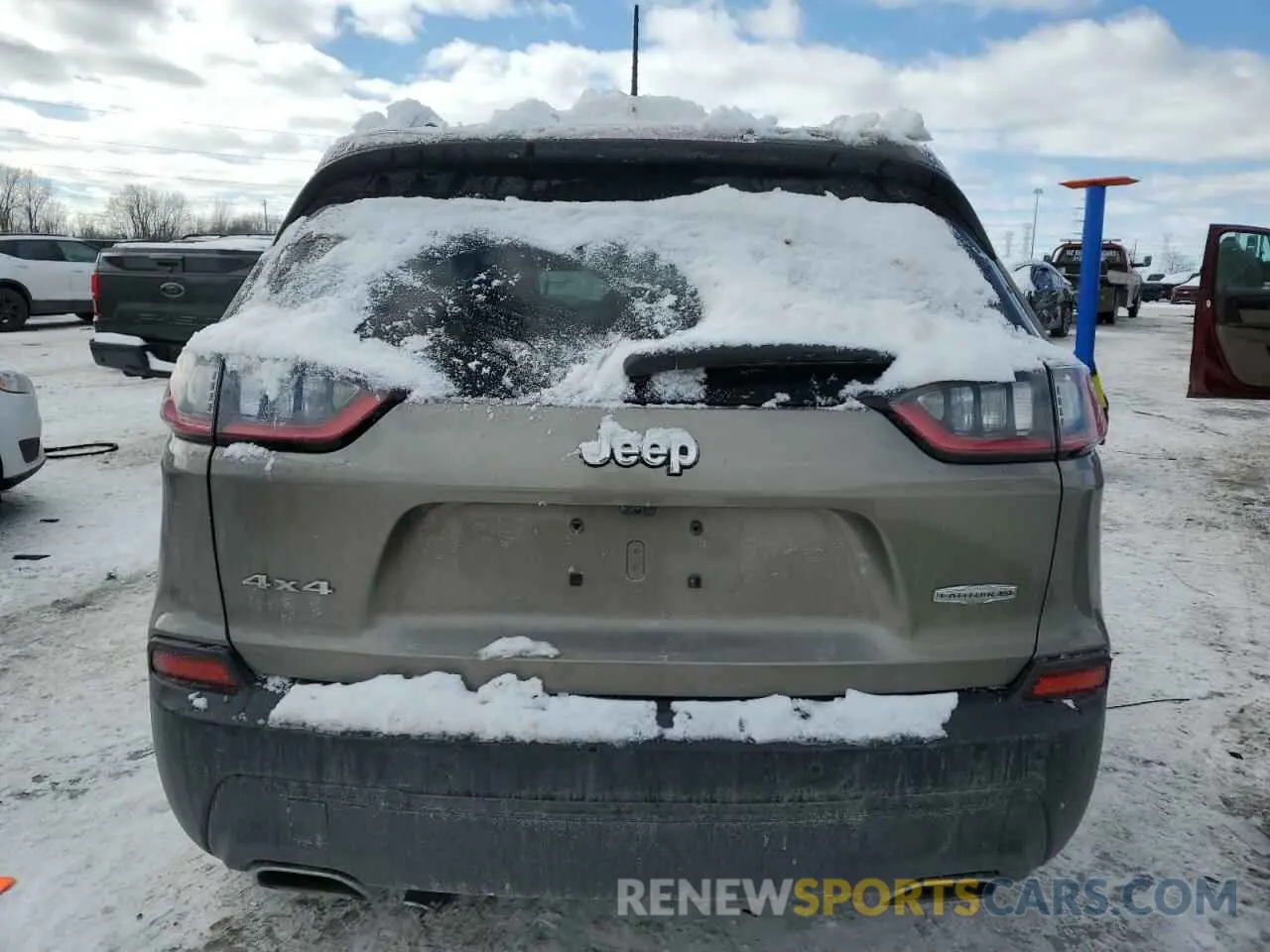 6 fotografías del automóvil dañado 1C4PJMMX8MD149796 JEEP GRAND CHER 2021