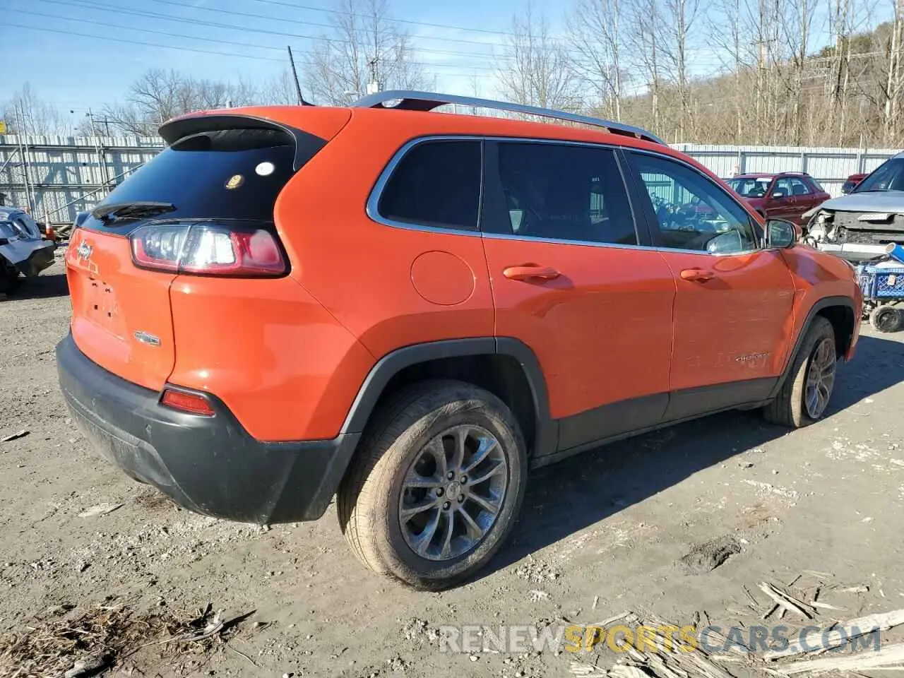 3 fotografías del automóvil dañado 1C4PJMMXXMD118503 JEEP GRAND CHER 2021