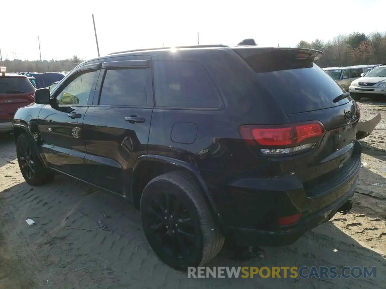 2 fotografías del automóvil dañado 1C4RJEAG0MC517428 JEEP GRAND CHER 2021