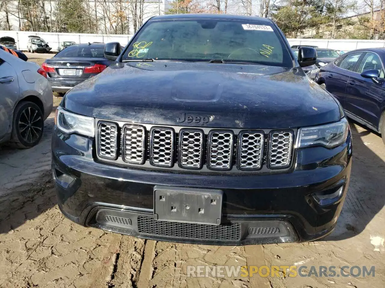 5 fotografías del automóvil dañado 1C4RJEAG0MC517428 JEEP GRAND CHER 2021