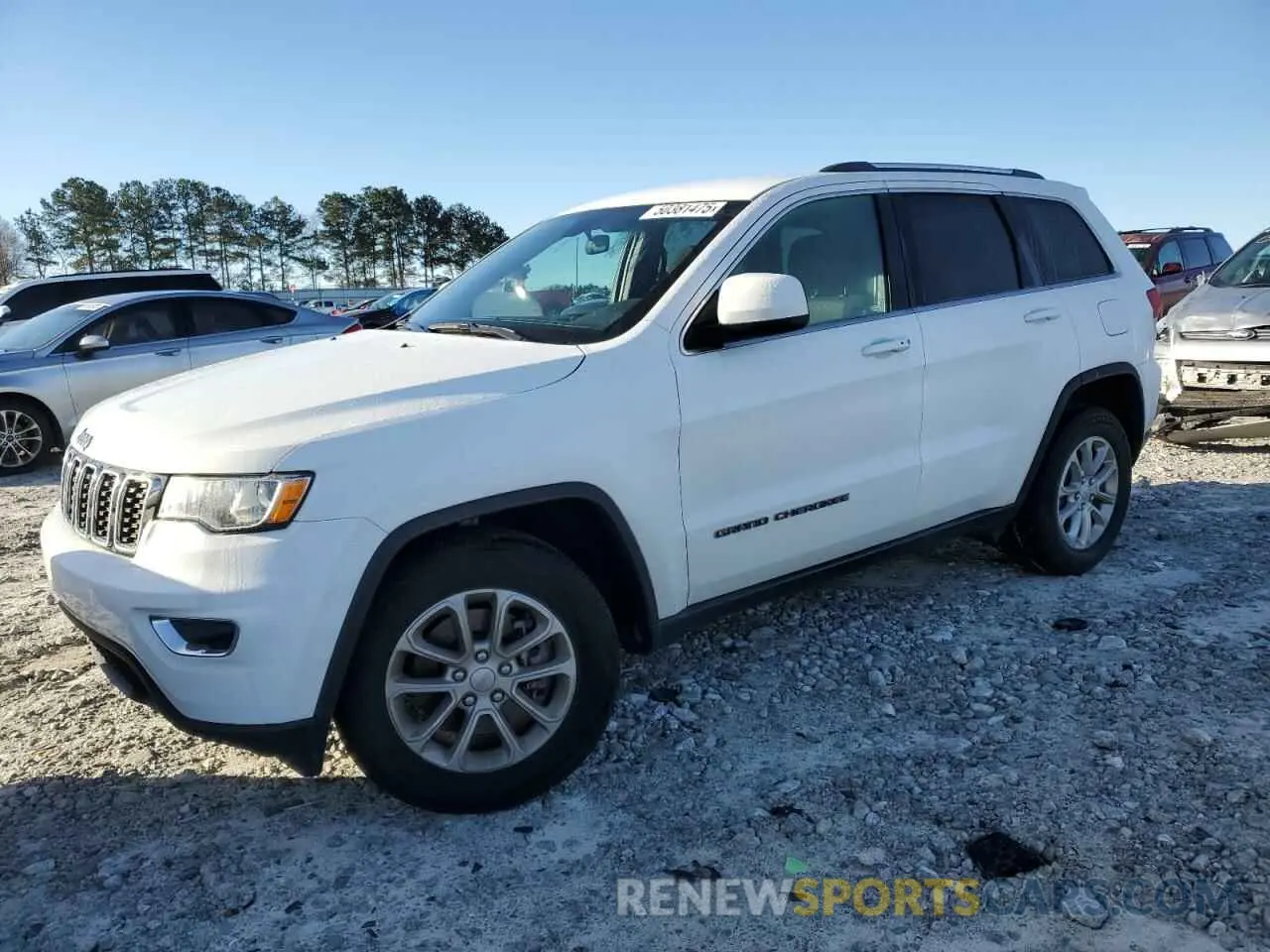 1 fotografías del automóvil dañado 1C4RJEAG0MC712414 JEEP GRAND CHER 2021
