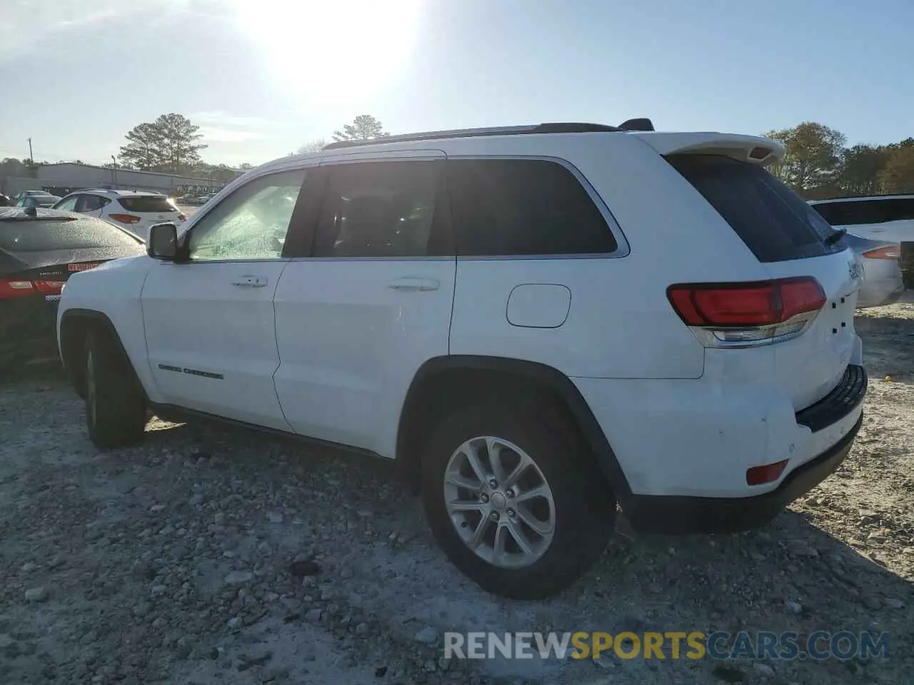 2 fotografías del automóvil dañado 1C4RJEAG0MC712414 JEEP GRAND CHER 2021