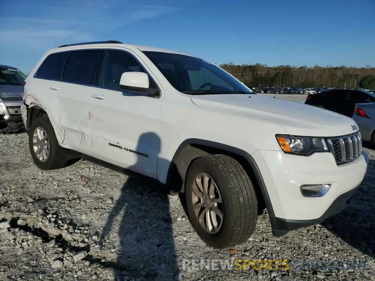 4 fotografías del automóvil dañado 1C4RJEAG0MC712414 JEEP GRAND CHER 2021