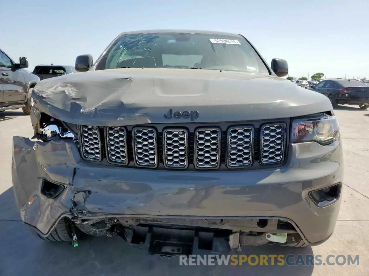 5 fotografías del automóvil dañado 1C4RJEAG2MC798177 JEEP GRAND CHER 2021