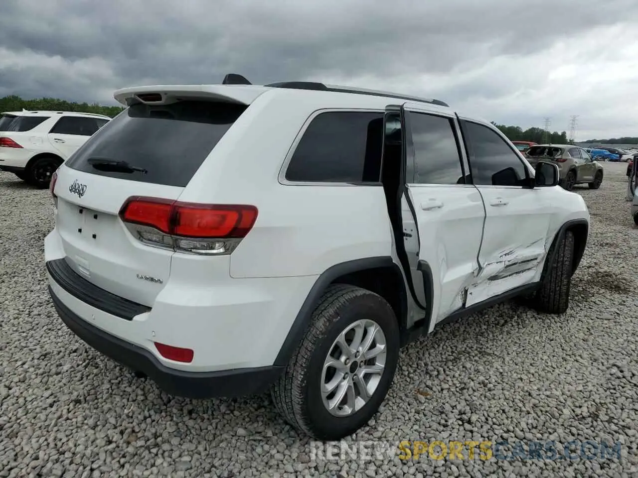3 fotografías del automóvil dañado 1C4RJEAG4MC548990 JEEP GRAND CHER 2021