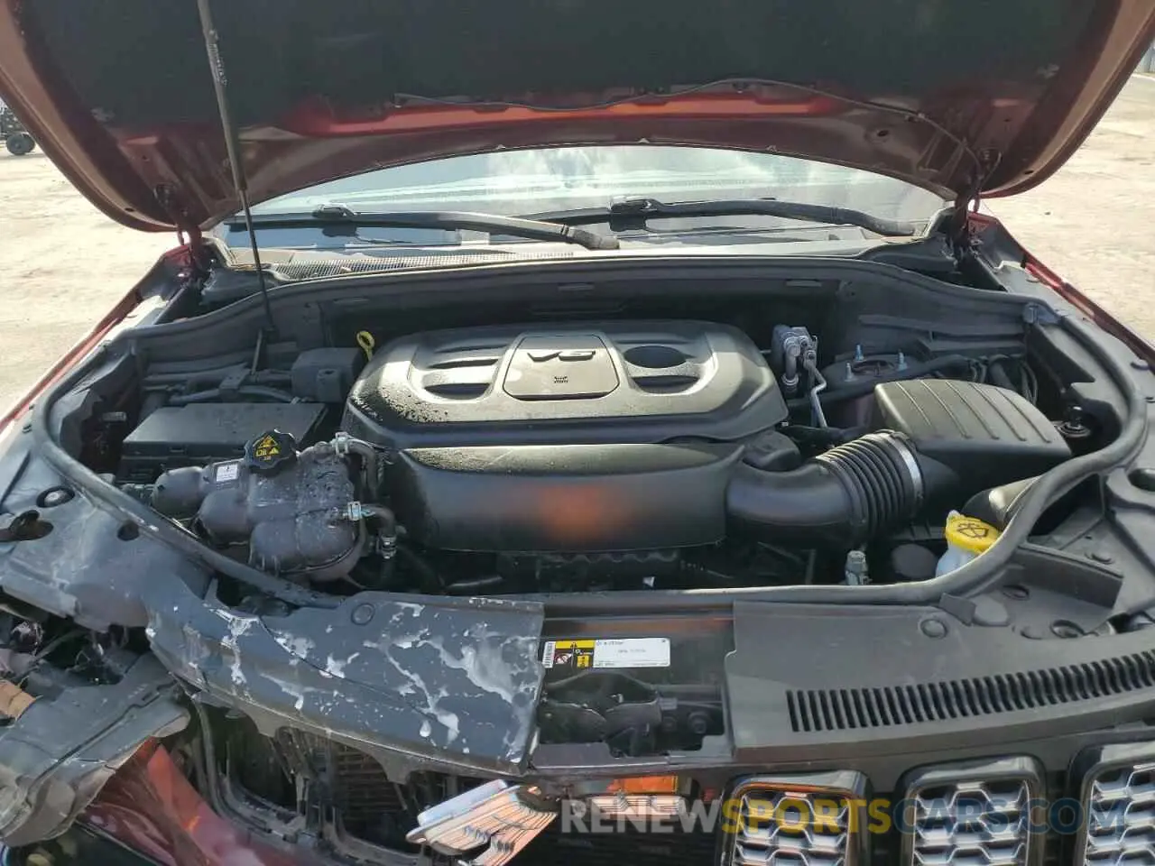 12 fotografías del automóvil dañado 1C4RJEAG5MC539439 JEEP GRAND CHER 2021