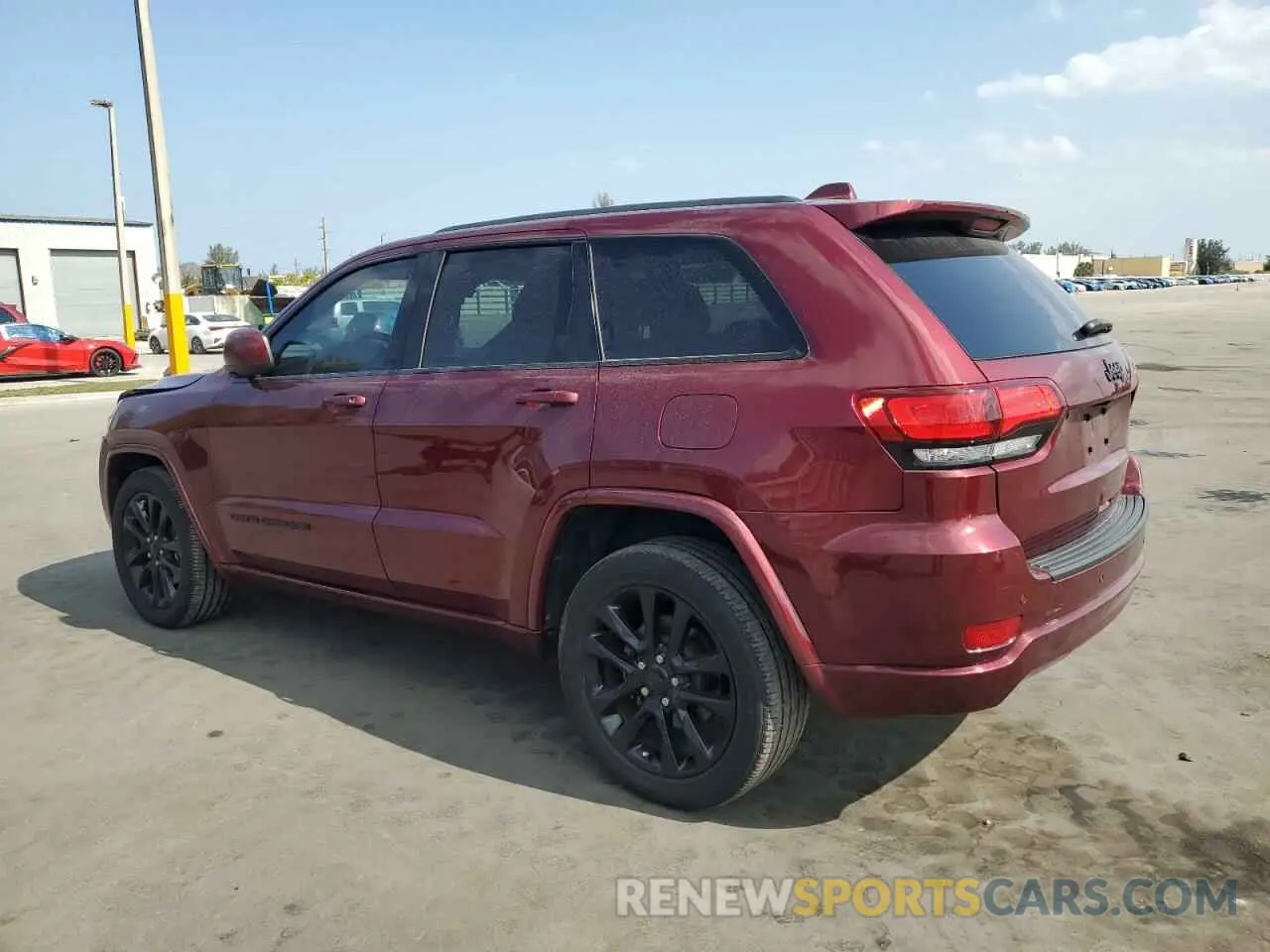 2 fotografías del automóvil dañado 1C4RJEAG5MC539439 JEEP GRAND CHER 2021