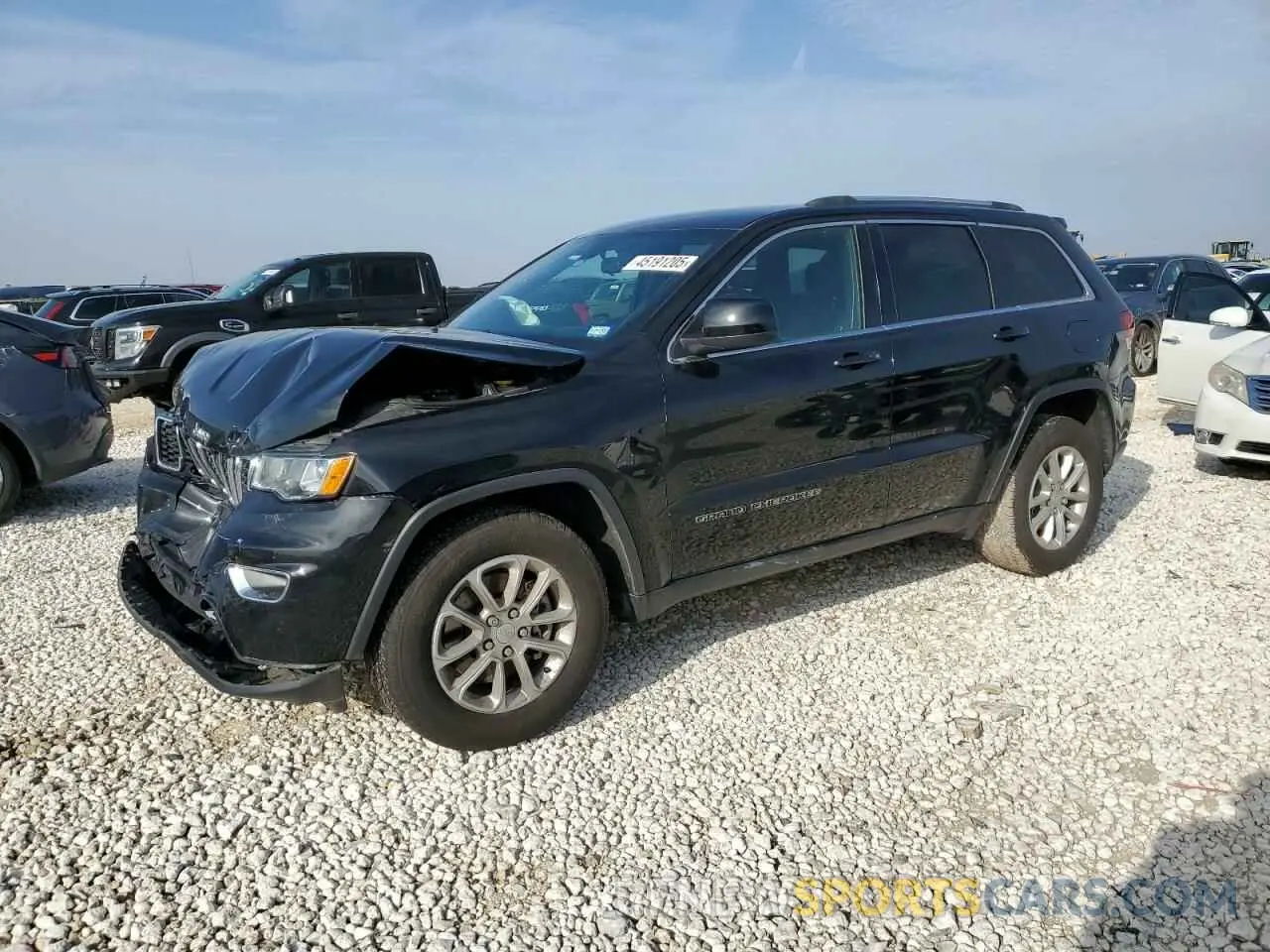 1 fotografías del automóvil dañado 1C4RJEAG8MC595990 JEEP GRAND CHER 2021