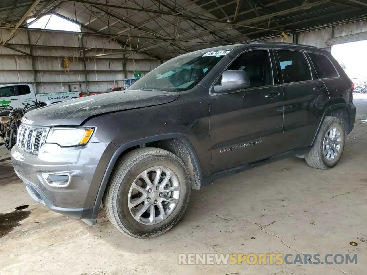 1 fotografías del automóvil dañado 1C4RJEAG8MC860827 JEEP GRAND CHER 2021