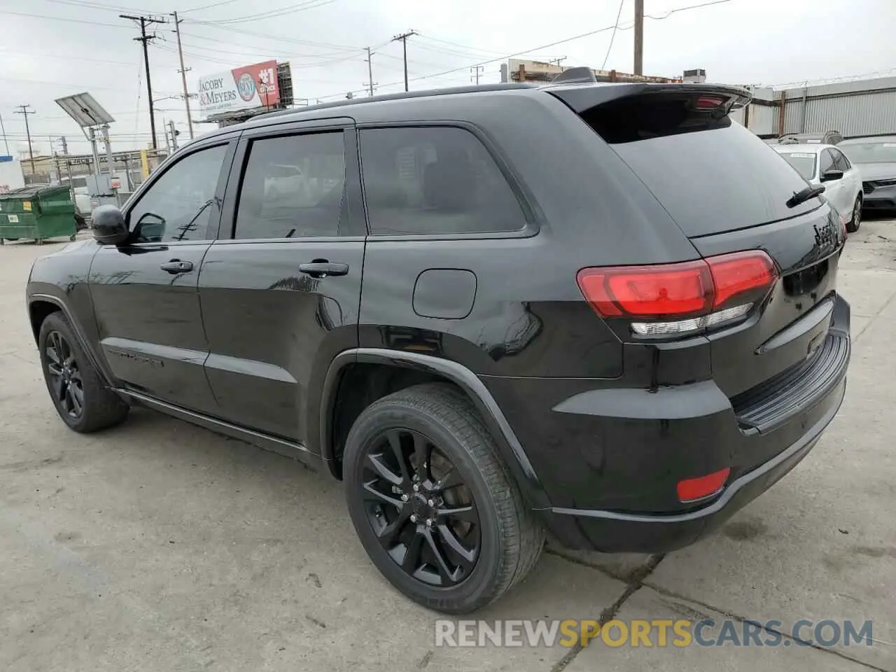 2 fotografías del automóvil dañado 1C4RJEAG9MC681776 JEEP GRAND CHER 2021