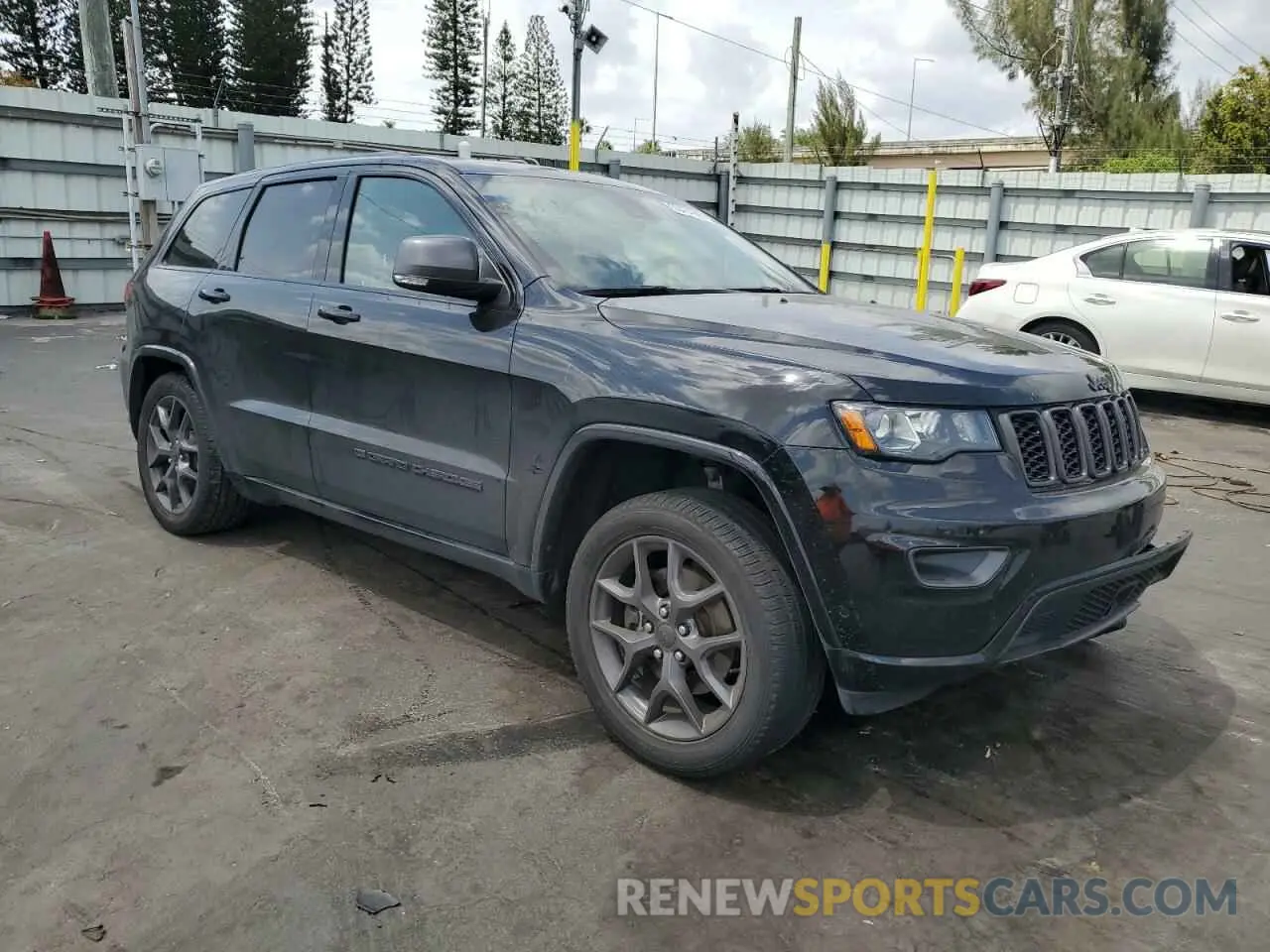 4 fotografías del automóvil dañado 1C4RJEBG3MC511363 JEEP GRAND CHER 2021