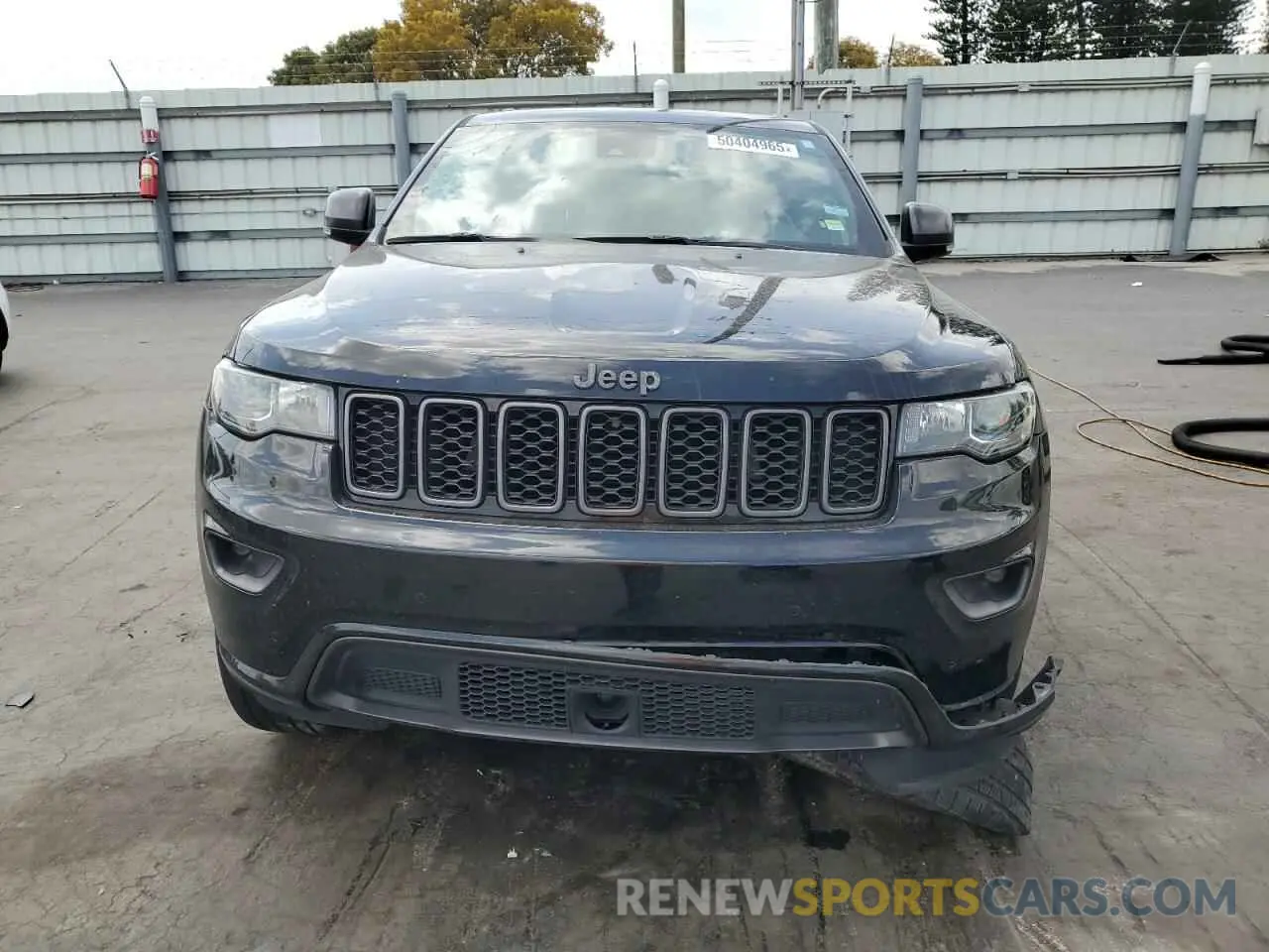 5 fotografías del automóvil dañado 1C4RJEBG3MC511363 JEEP GRAND CHER 2021