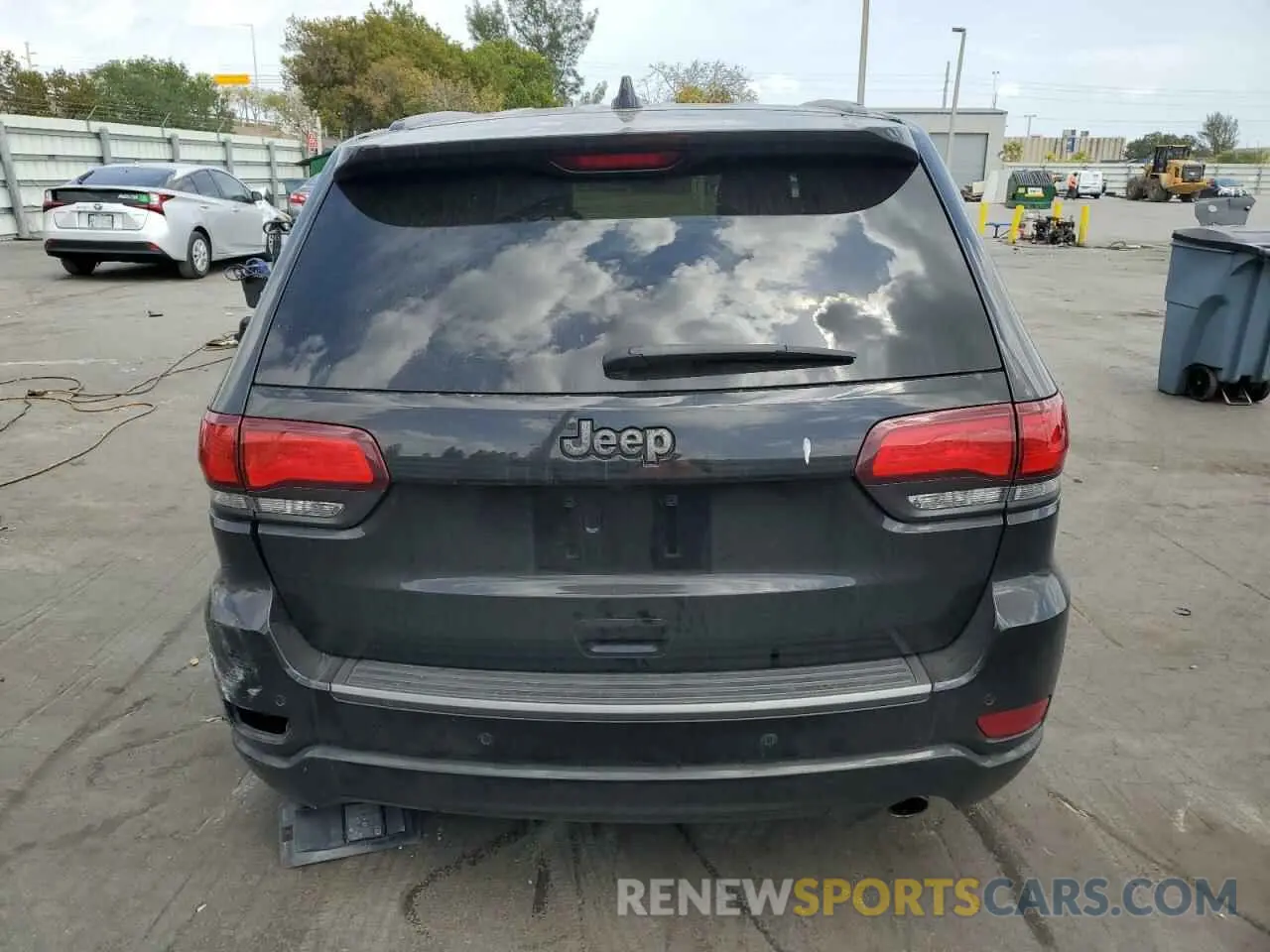 6 fotografías del automóvil dañado 1C4RJEBG3MC511363 JEEP GRAND CHER 2021
