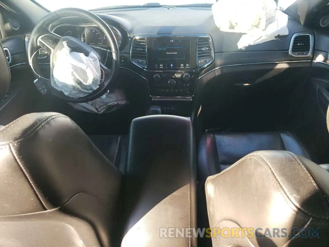 8 fotografías del automóvil dañado 1C4RJEBGXMC679307 JEEP GRAND CHER 2021