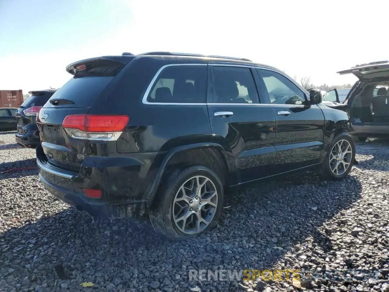 3 fotografías del automóvil dañado 1C4RJECG2MC570483 JEEP GRAND CHER 2021