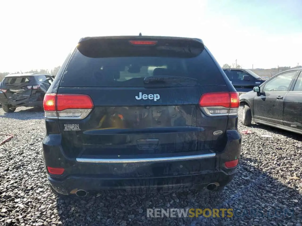 6 fotografías del automóvil dañado 1C4RJECG2MC570483 JEEP GRAND CHER 2021