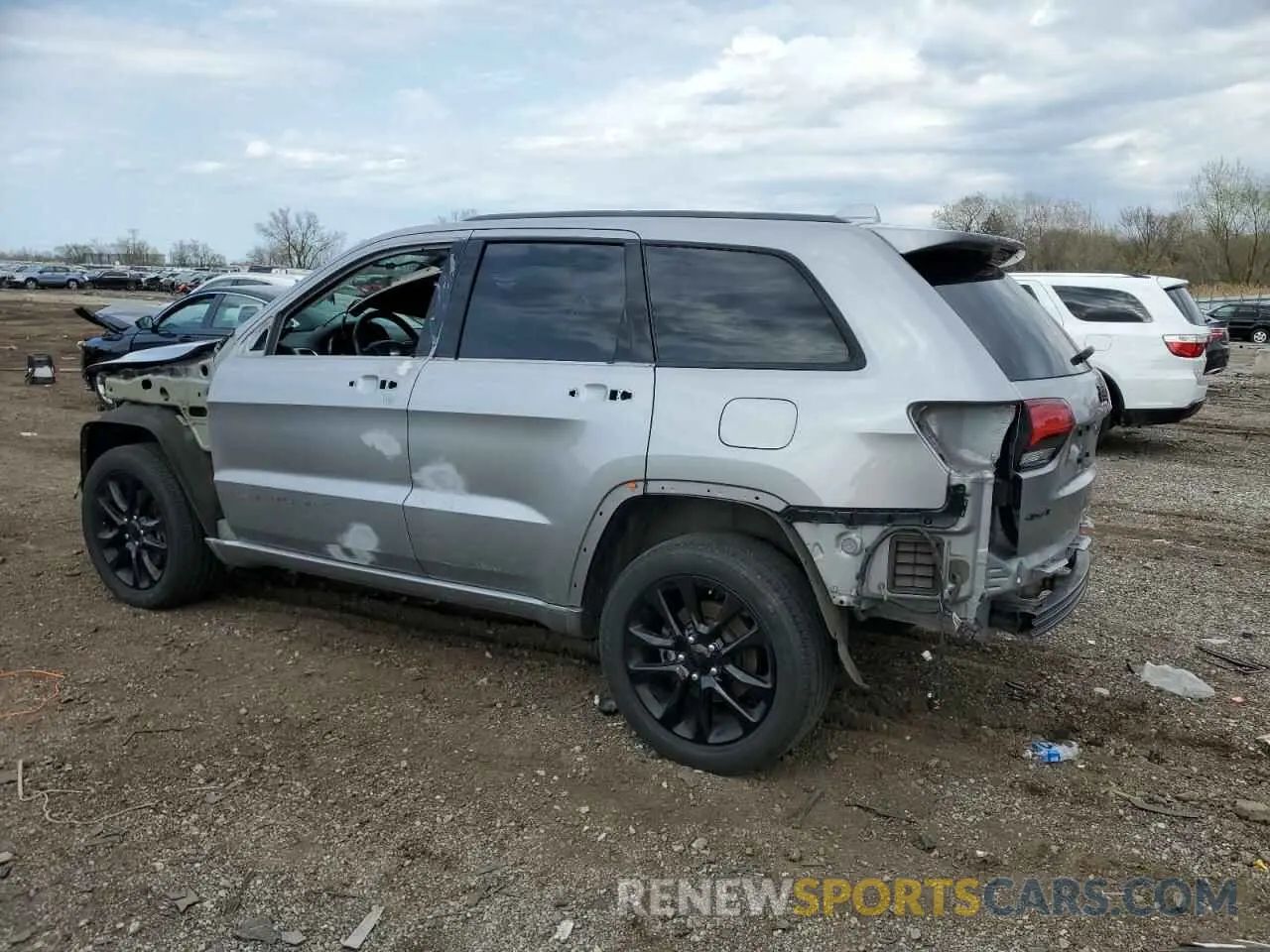 2 fotografías del automóvil dañado 1C4RJFAG0MC530539 JEEP GRAND CHER 2021