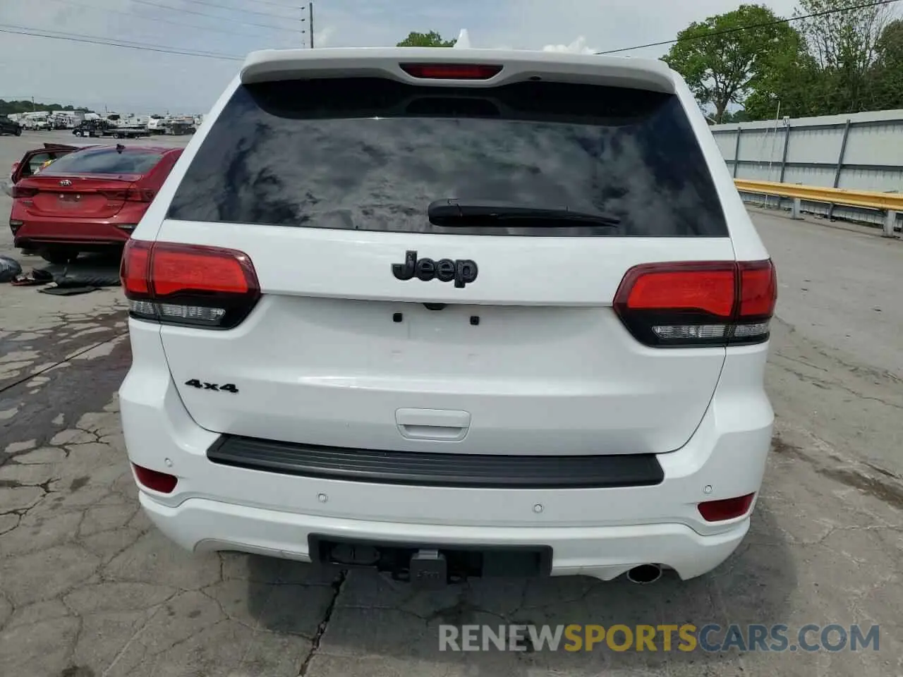 6 fotografías del automóvil dañado 1C4RJFAG1MC647899 JEEP GRAND CHER 2021