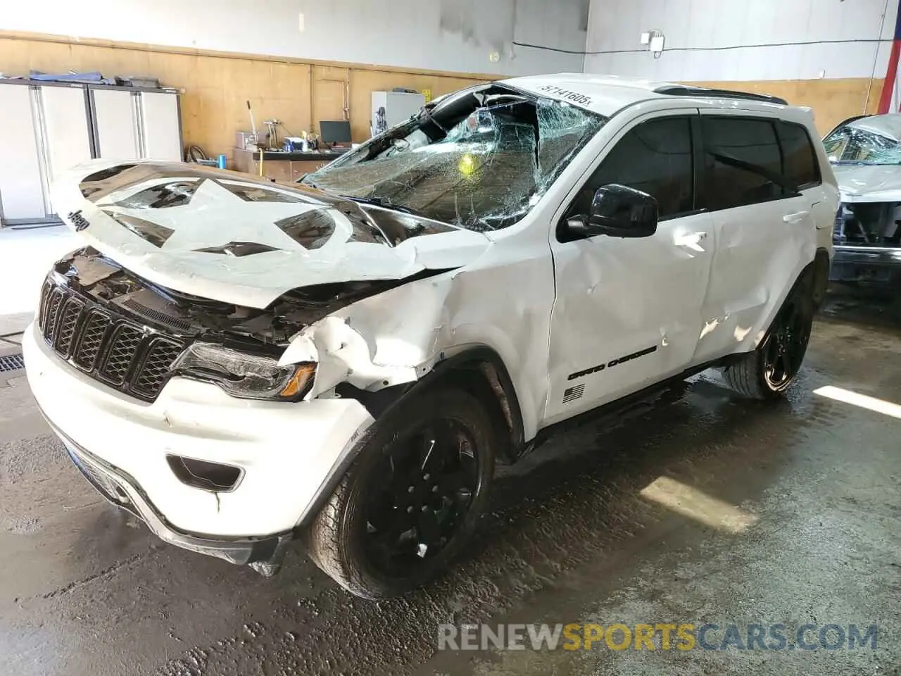 1 fotografías del automóvil dañado 1C4RJFAG1MC801351 JEEP GRAND CHER 2021