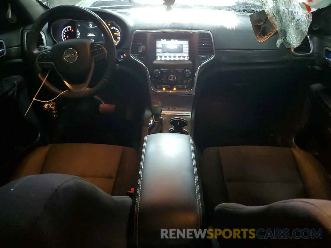 8 fotografías del automóvil dañado 1C4RJFAG1MC801351 JEEP GRAND CHER 2021
