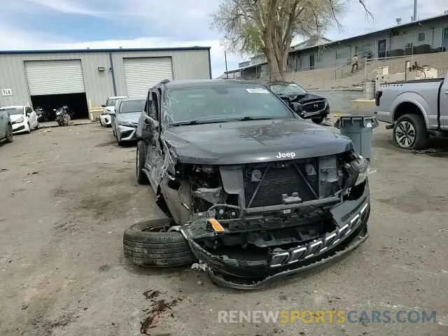12 fotografías del automóvil dañado 1C4RJFAG2MC582030 JEEP GRAND CHER 2021