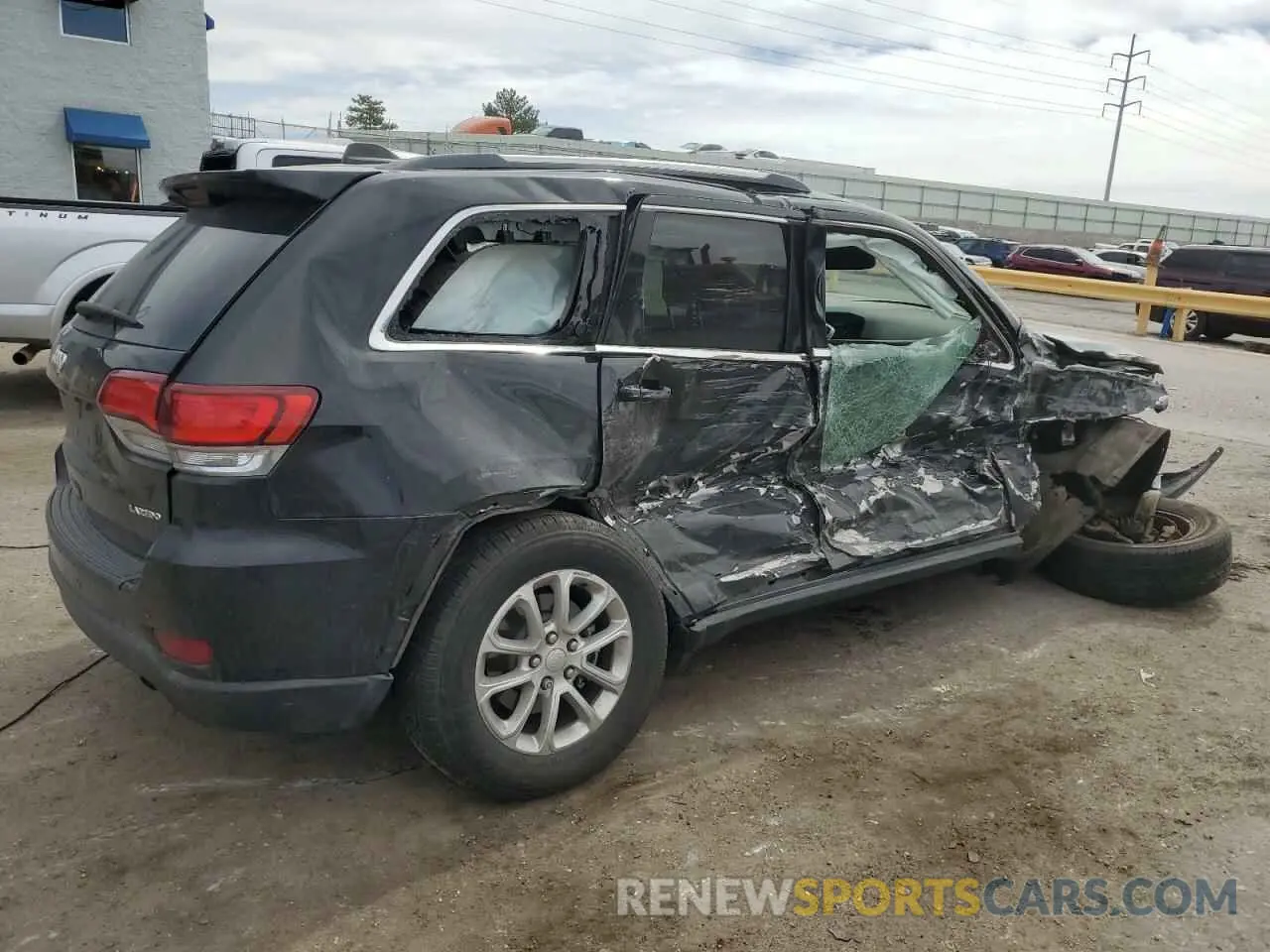 3 fotografías del automóvil dañado 1C4RJFAG2MC582030 JEEP GRAND CHER 2021