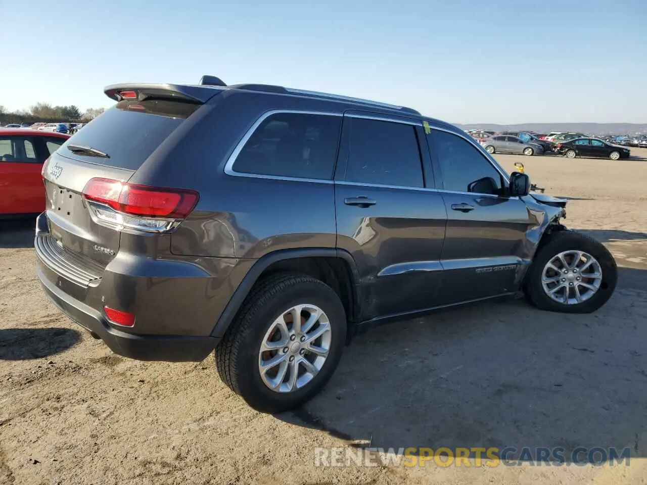 3 fotografías del automóvil dañado 1C4RJFAG2MC665036 JEEP GRAND CHER 2021