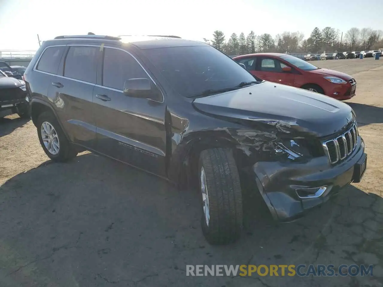 4 fotografías del automóvil dañado 1C4RJFAG2MC665036 JEEP GRAND CHER 2021
